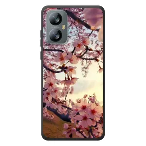 Чехол с принтом САКУРЫ на Blackview A52 (Цветущая сакура)