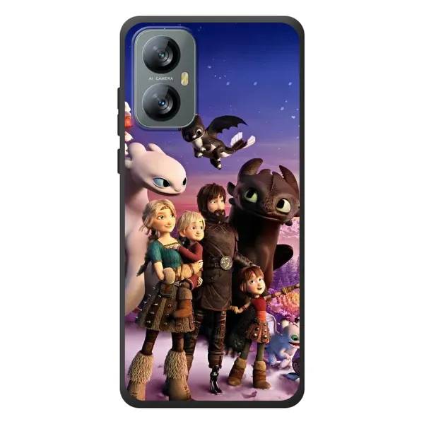Чехол с рисунком «Герои дракона» для Blackview A52 Чехол с рисунком «Герои дракона» для Blackview A52