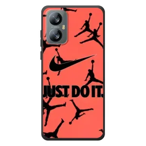 Силиконовый Чехол Nike Air Jordan на <td>Блэ́квью А52 </td> (Just Do It)