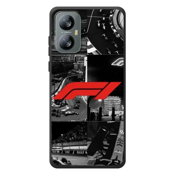 Чехол с рисунком «Коллаж Формула 1» для Blackview A52 Чехол с рисунком «Коллаж Формула 1» для Blackview A52