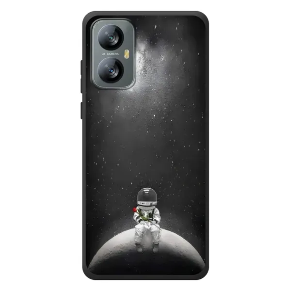 Чехол с рисунком «Космонавт романтик» для Blackview A52