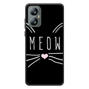 Бампер с изображением Котиков для <td>Блэ́квью А52 </td> (КОТИК MEOW)