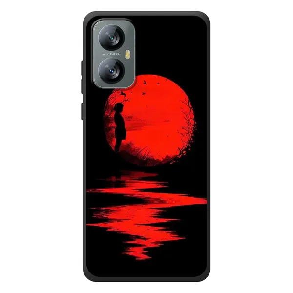 Чехол с рисунком «Красный Закат» для Blackview A52 Чехол с рисунком «Красный Закат» для Blackview A52