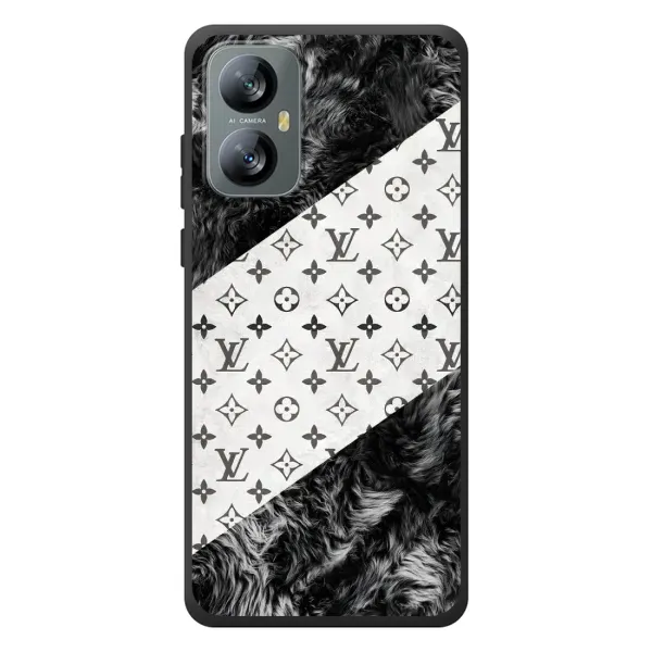 Чехол с рисунком «LV на белом» для Blackview A52 Чехол с рисунком «LV на белом» для Blackview A52