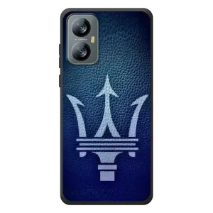 Чехлы с тематикой "Крутые машины" на Blackview A52 (Лого Maserati)