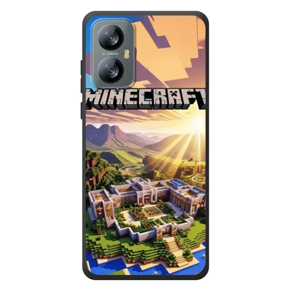 Чехол с рисунком «MINECRAFT» для Blackview A52