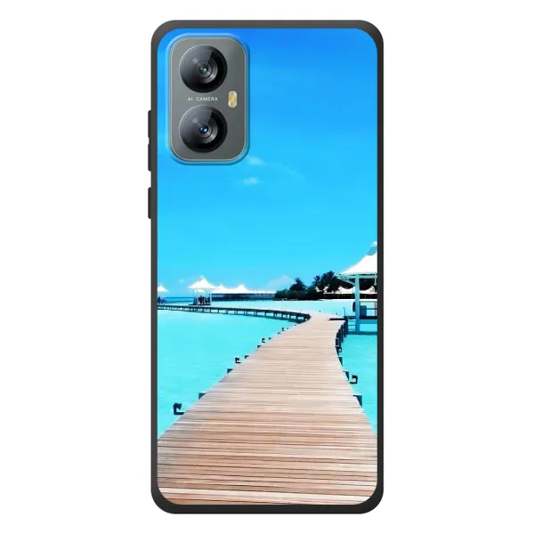 Чехол с рисунком «Набережная» для Blackview A52 Чехол с рисунком «Набережная» для Blackview A52