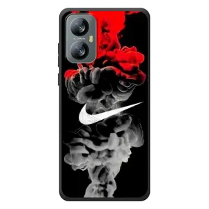 Силиконовый Чехол на Blackview A52 с картинкой Nike (Nike дым)