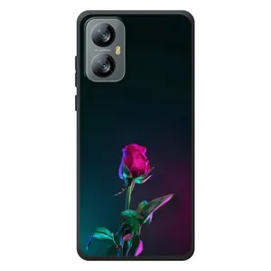 Чехлы с принтом Розочки для Blackview A52 (Ночная роза)