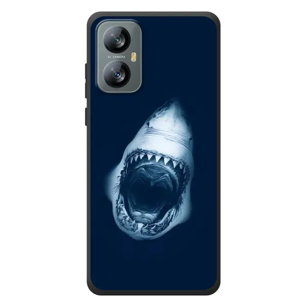 Чехол с рисунком «Пасть Акулы» для Blackview A52 Чехол с рисунком «Пасть Акулы» для Blackview A52