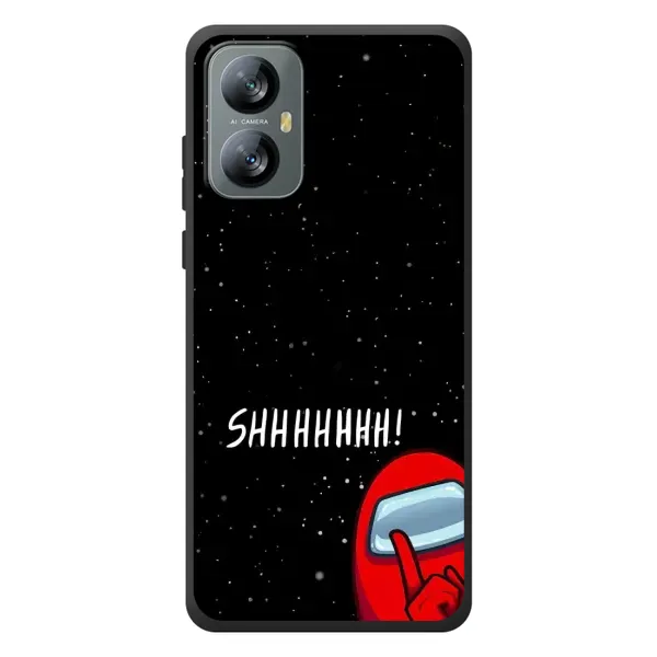 Чехол с рисунком «SHHHHH» для Blackview A52 Чехол с рисунком «SHHHHH» для Blackview A52