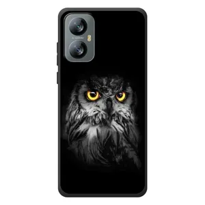 Чехлы с принтом СОВЫ для Blackview A52 (Сова на чёрном)
