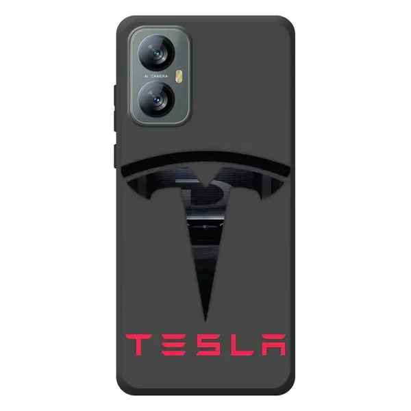 Чехол с рисунком «Logo TESLA» для Blackview A52 Чехол с рисунком «Logo TESLA» для Blackview A52