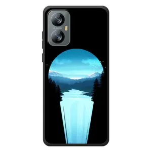 Літній Чохол на Blackview A52 (Синій Водоспад)