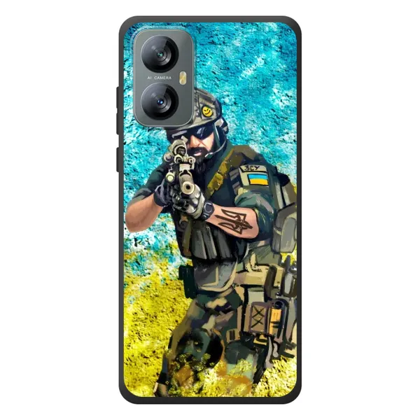 Чехол с рисунком «ЗСУ Воин» для Blackview A52 Чехол с рисунком «ЗСУ Воин» для Blackview A52
