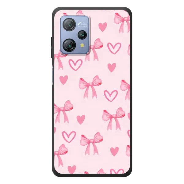 Чехол с рисунком «Бантики и сердечки» для Blackview A53 Pro Чехол с рисунком «Бантики и сердечки» для Blackview A53 Pro