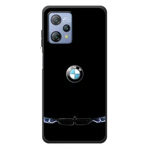 Силиконовый бампер с картинкой машины на Blackview A53 Pro (Черный BMW)