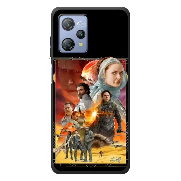 Чехол с рисунком «Д Ю Н А» для Blackview A53 Pro