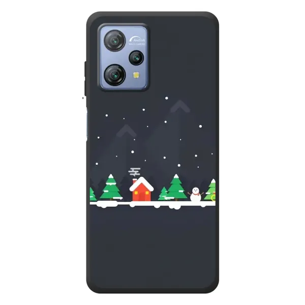 Чехол с рисунком «Город зимний» для Blackview A53 Pro Чехол с рисунком «Город зимний» для Blackview A53 Pro