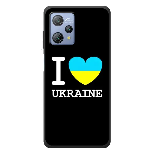 Чехол с рисунком «I Love Ukraine» для Blackview A53 Pro Чехол с рисунком «I Love Ukraine» для Blackview A53 Pro