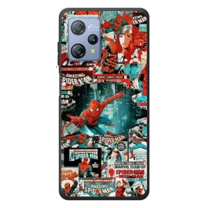 Чехол Супергерой Человека Паука на Blackview A53 Pro (Комиксы Человек Паук)