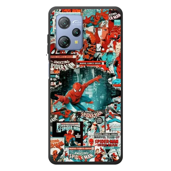 Чехол с рисунком «Комиксы Человек Паук» для Blackview A53 Pro Чехол с рисунком «Комиксы Человек Паук» для Blackview A53 Pro
