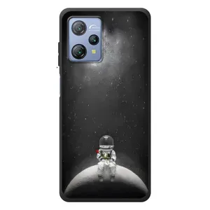 Силиконовый Чехол с принтом "Космонавты" на Blackview A53 Pro (Космонавт романтик)