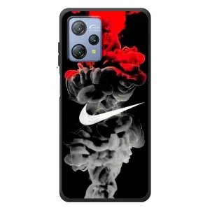 Силиконовый Чехол на Blackview A53 Pro с картинкой Nike (Nike дым)