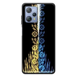 Силиконовый Чехол на Blackview A53 Pro (Патриотическая вышиванка)