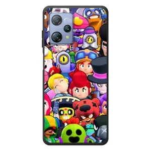 Силиконовый Чехол на Blackview A53 Pro с картинкой Brawl Stars (Персонажи)