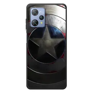 Чехол с Щитом Капитана Америки на Blackview A53 Pro (Ретро Щит Капитана)