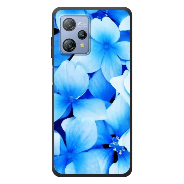 Чехол с рисунком «Синие цветы» для Blackview A53 Pro Чехол с рисунком «Синие цветы» для Blackview A53 Pro