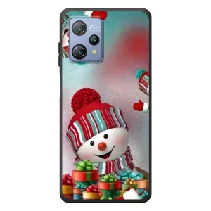 Чехлы на Новый Год Blackview A53 Pro (Снеговик в шапке)
