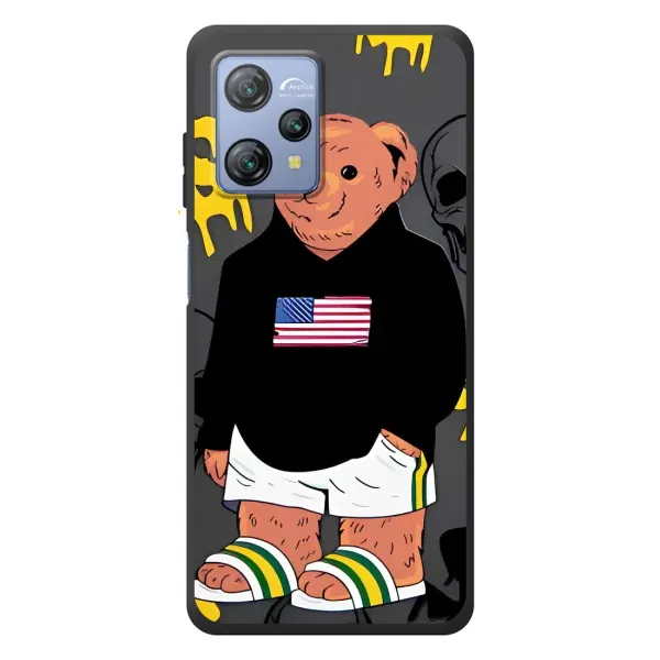 Чехол с рисунком «Teddy USA» для Blackview A53 Pro
