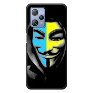 Чохол з Українською символікою на Чорнийгляд А53 (Анонімус патріот)