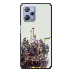 Чехлы на военную тематику для Blackview A53 (Азовсталь)