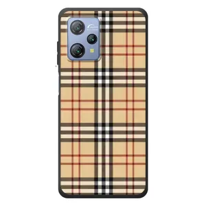 Чехол с Брендами одежды на Блэквью А53 (Burberry стиль)
