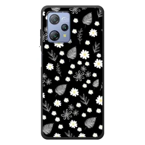 Чохли з тематикою "КВІТИ" на Blackview A53 (цвітіння на чорному)