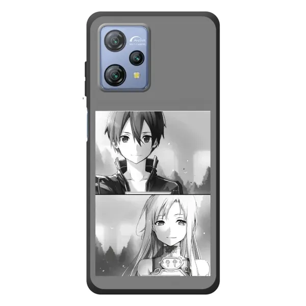 Чехол с рисунком «Кирито-Асуна» для Blackview A53