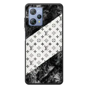 Чехол Стиль Louis Vuitton на Blackview A53 (LV на белом)