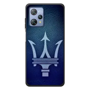 Чехлы с тематикой "Крутые машины" на Blackview A53 (Лого Maserati)
