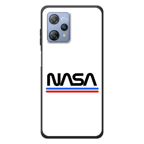 Чехол с рисунком «NASA на белом фоне» для Blackview A53 Чехол с рисунком «NASA на белом фоне» для Blackview A53