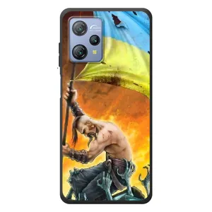 Чехол с картинкой (Патриотический КОЗАК) на Blackview A53 (Сильный Козак)