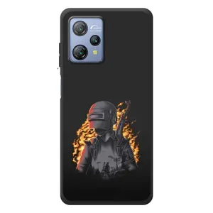Чохол з картинкою "Герой Pubg" на Blackview A53 (В полум'ї)