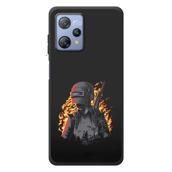 Чехол с рисунком «В огне» для Blackview A53 Чехол с рисунком «В огне» для Blackview A53