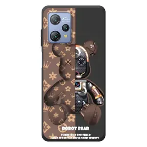 Силиконовый чехол для Blackview A53 (Медмедь Луи Виттон)
