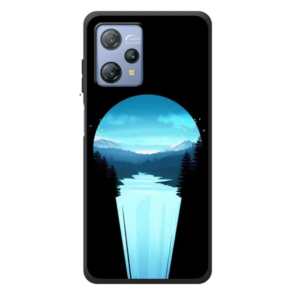 Чехол с рисунком «Синий Водопад» для Blackview A53 Чехол с рисунком «Синий Водопад» для Blackview A53