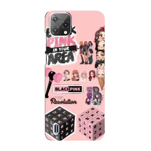 Чехлы с картинкой для Blackview A55 (BLACK PINK коллаж)