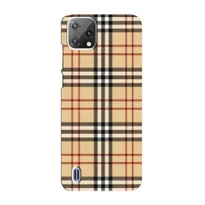 Чехол с Брендами одежды на Блеквью А55 (Burberry стиль)