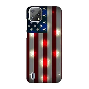 Чехол Флаг USA для Blackview A55 (Флаг США 2)